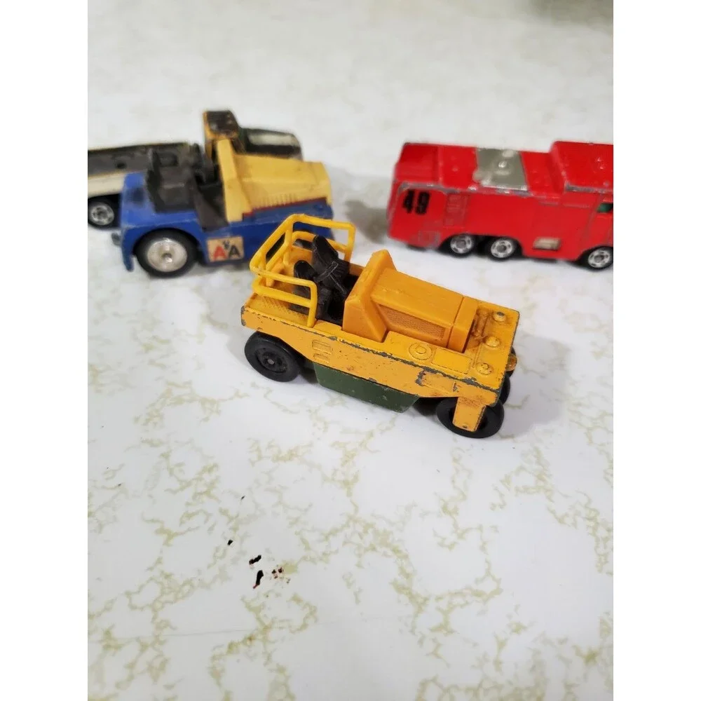 Vintage Tomica Pocket Cars Lot 6 Diecast Made In Japan Tire Roller Continental